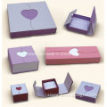 Heart Shape Lovely Jewelry Suit Packing Paper Romantic Case Boxes/ (TW150106004)